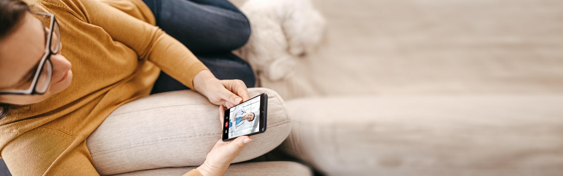 Videoberatung Telemedizin Arztbesuch online